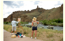 plein air painting