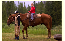 horseback riding