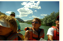 river rafting in wyoming